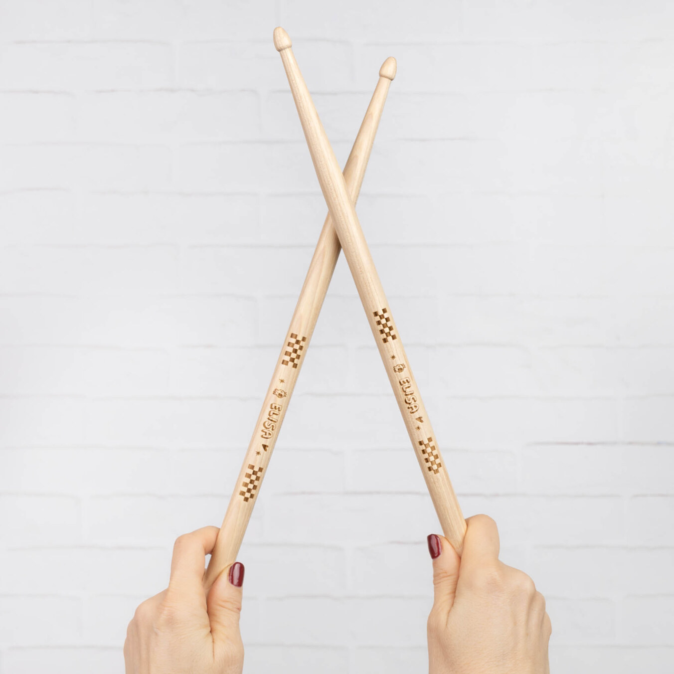 Gepersonaliseerde drumstokken met naam