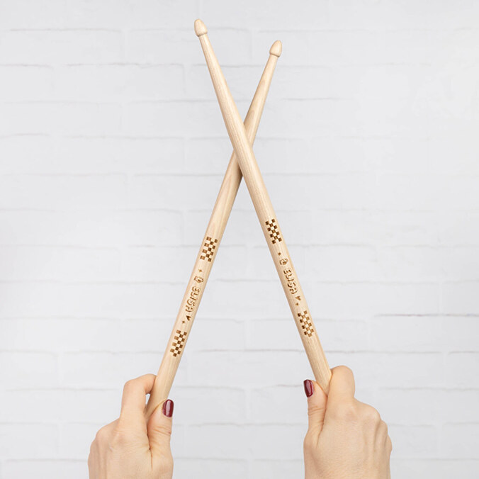 Gepersonaliseerde drumstokken met naam