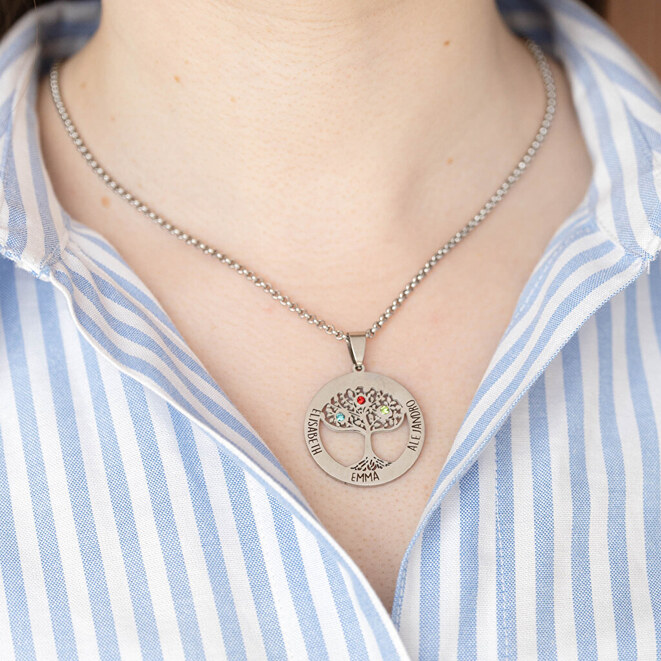 Engraved necklace "Tree of Life" Engraved necklace "Tree of Life"