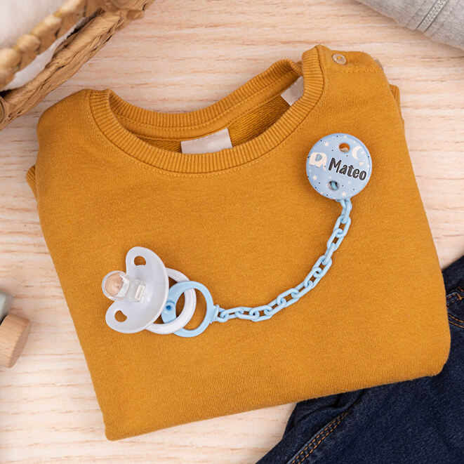Personalised dummy clip Personalised dummy clip