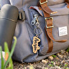 Sleutelhanger met naam gepersonaliseerd