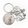 Sleutelhanger gegraveerd met voetbal