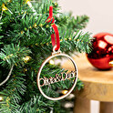 Christmas ball with personalised name