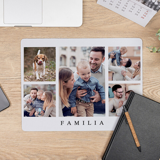 Alfombrilla ratón rectangular XL personalizada