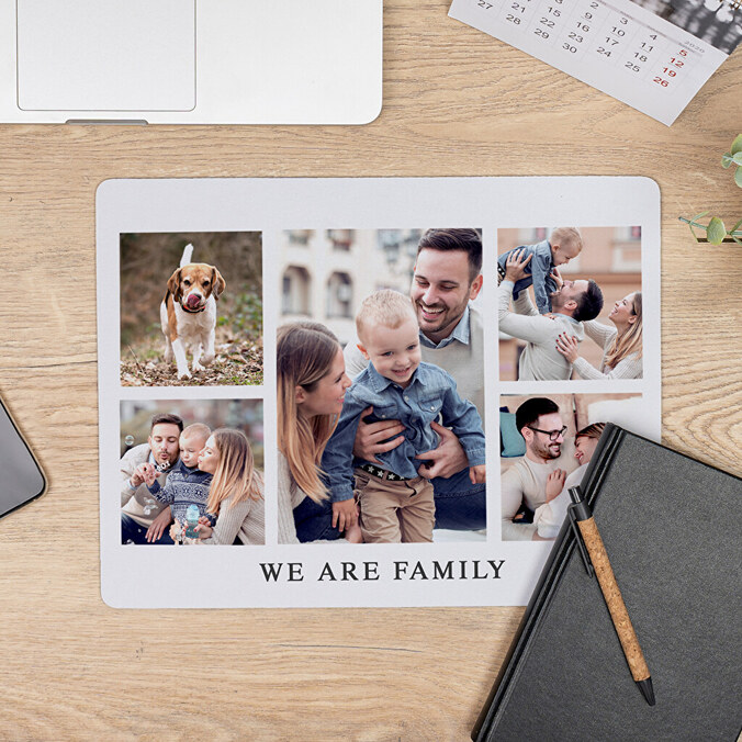 Personalizowana prostokątna podkładka pod mysz XL