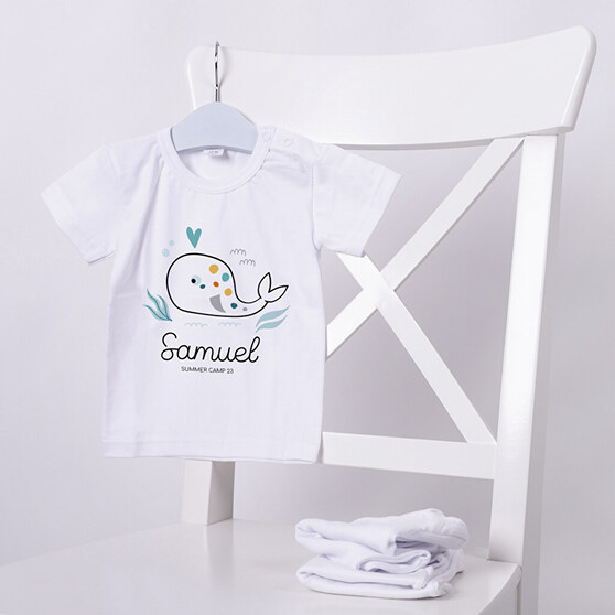 Personlige T-shirts til babyer