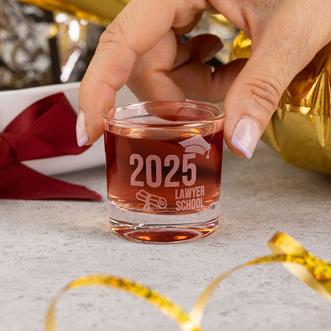 Vaso chupito grabado
