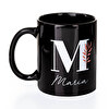 Taza negra personalizada