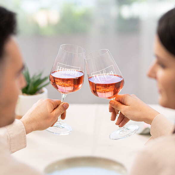 Calice di vino personalizzato