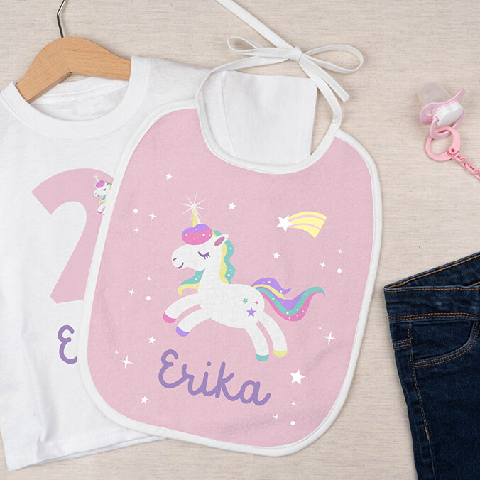 Babero bebé personalizado