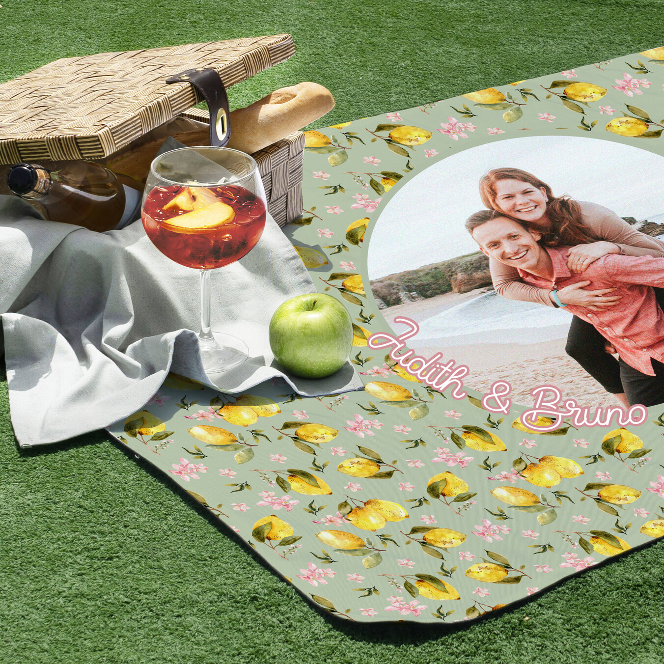 Coperta pic nic personalizzata