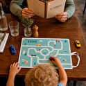 Personalised fabric chalkboard mat