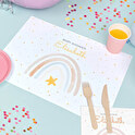 Manteles individuales personalizados de papel