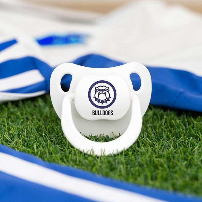 Dudlík s vlastním jménem a potiskem