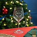 Personalised plastic wine glass