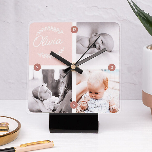 Reloj de mesa personalizado