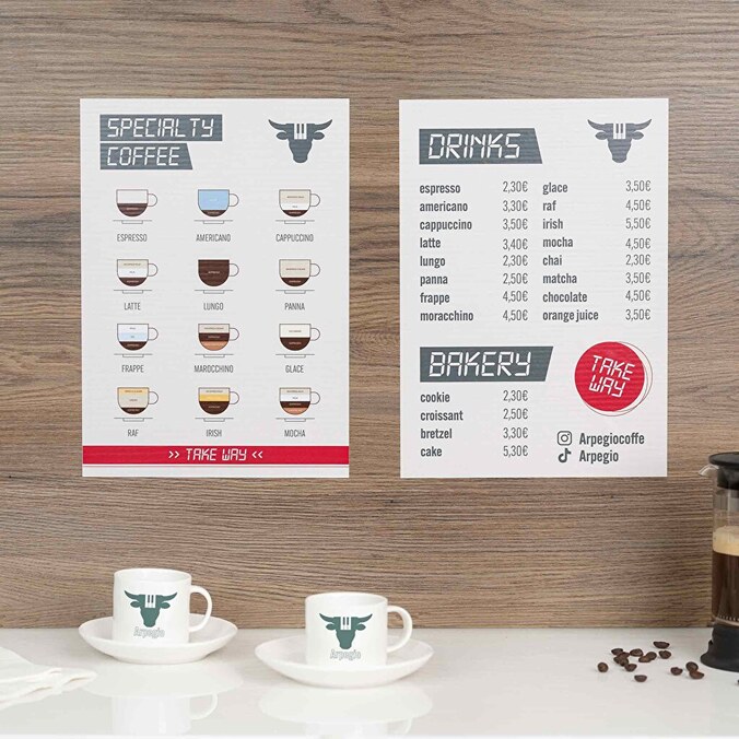 Personalised self-adhesive vinyl printing