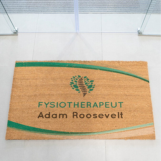 Kokosmat bedrukken en maken