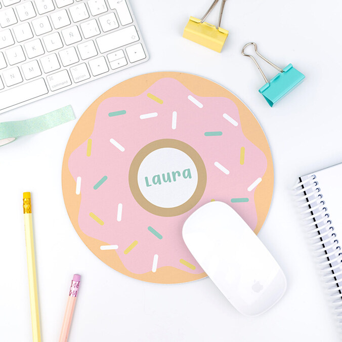 Rundes Mousepad mit Foto bedrucken