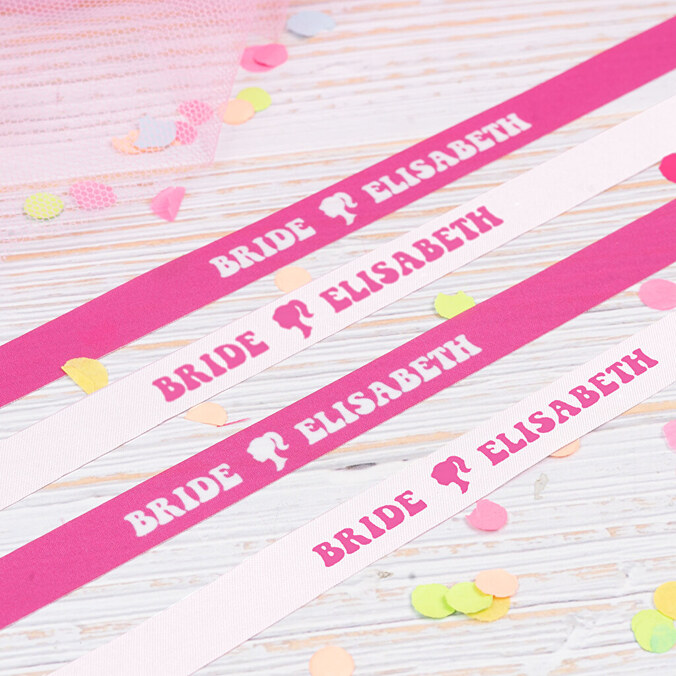 Bracciali in tessuto personalizzati