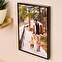Personalised photo print with aluminium frame