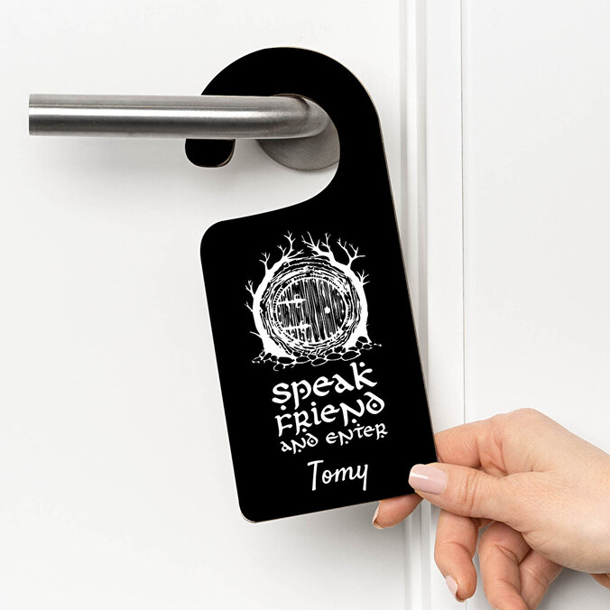 Personalised door hangers