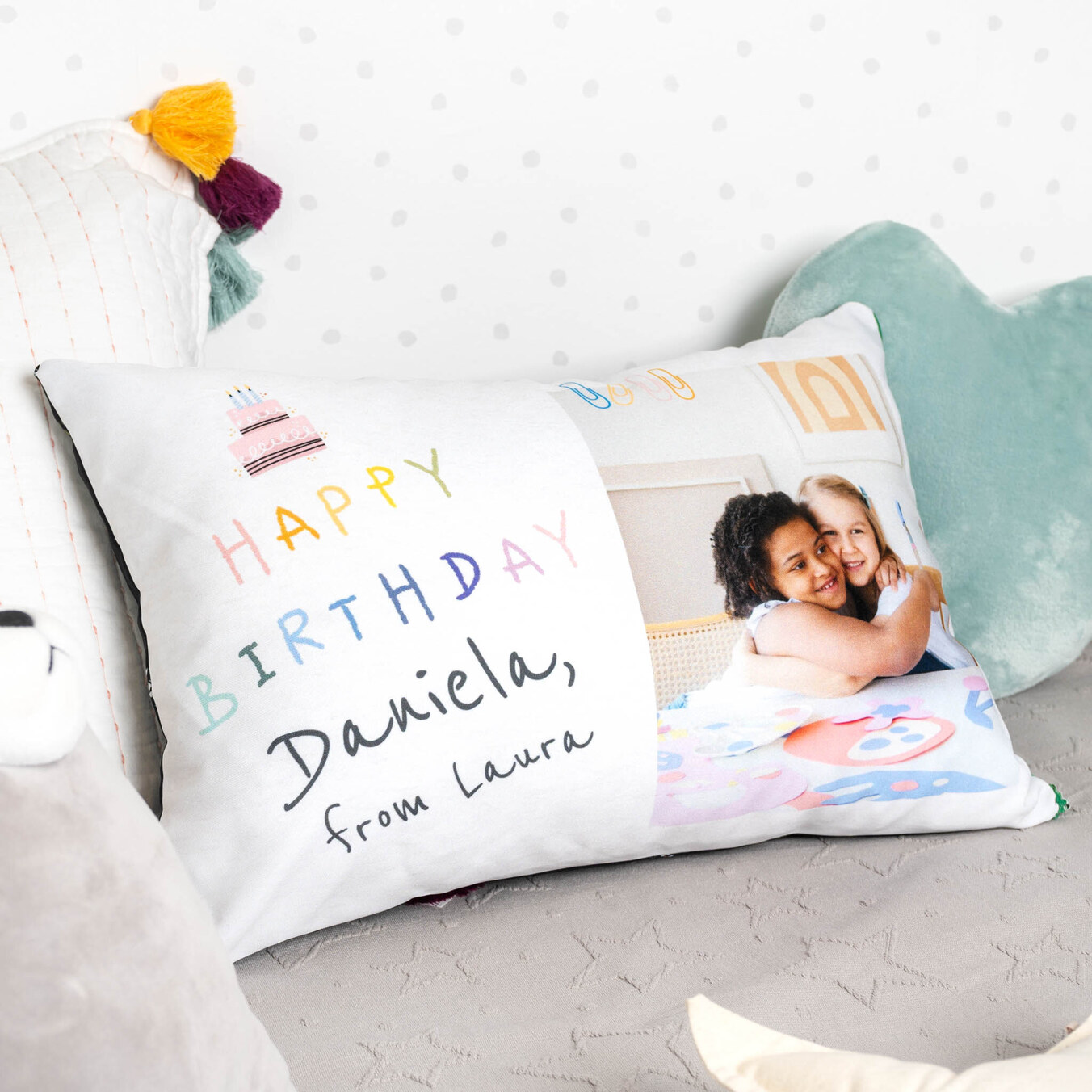 Cojín rectangular 40x25 personalizado