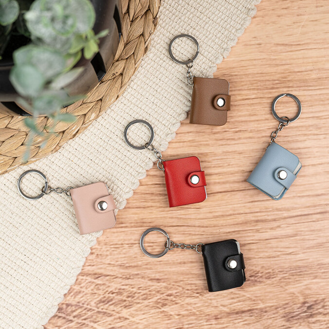 Mini fotoboekje sleutelhanger maken