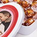 Personalised Tin Box with Sweets and Chocolates