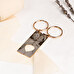 Conjunto 2 llaveros grabados corazón Conjunto 2 llaveros grabados corazón