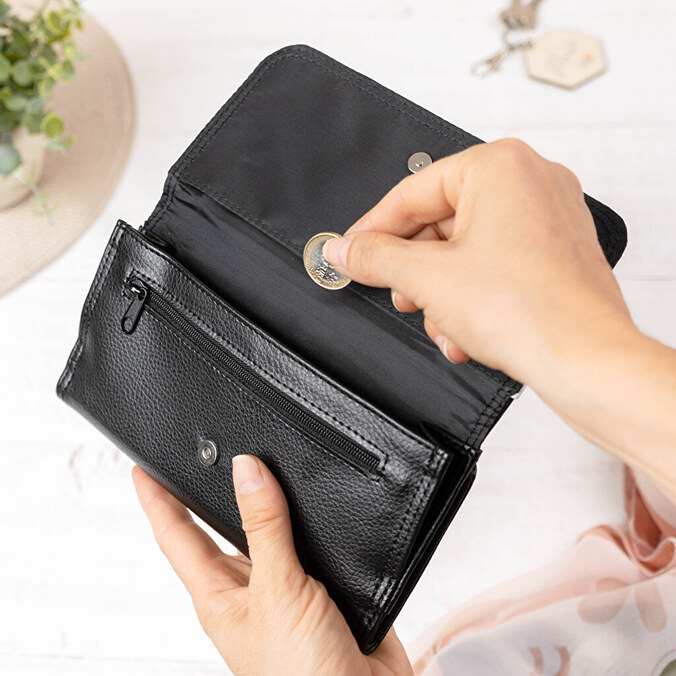 Portafoglio personalizzato donna di similpelle