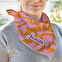 Personalised triangular neckerchiefs for the neck