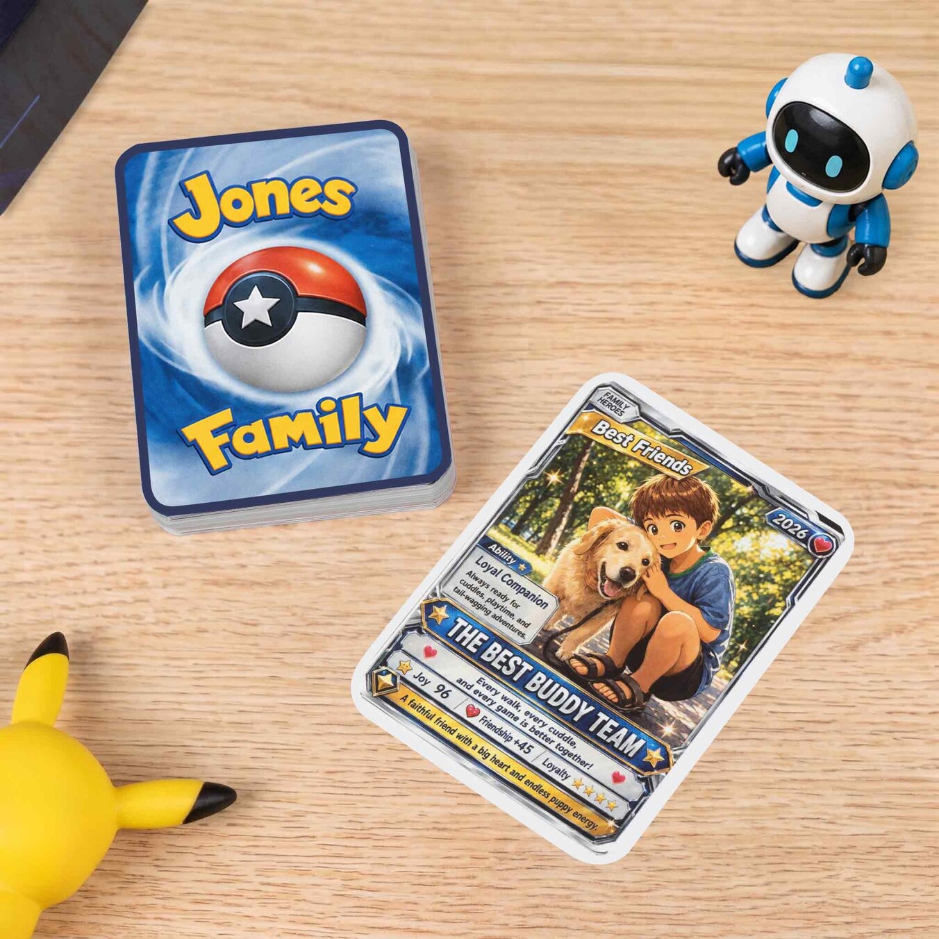 Personalised playing cards