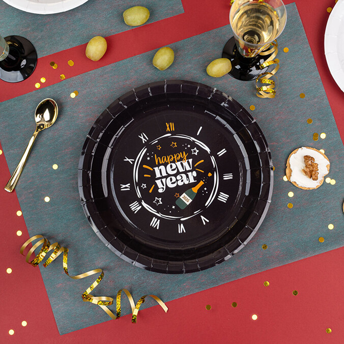 Platos de cartón personalizados para cumpleaños