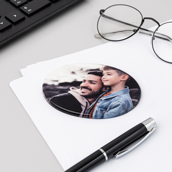 Personalizowane owalne zdjęcia ceramiczne