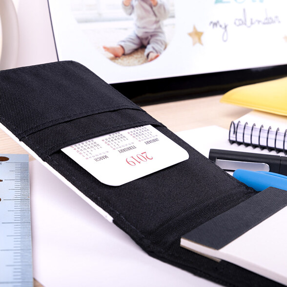 Porte-document avec bloc-notes personnalisés