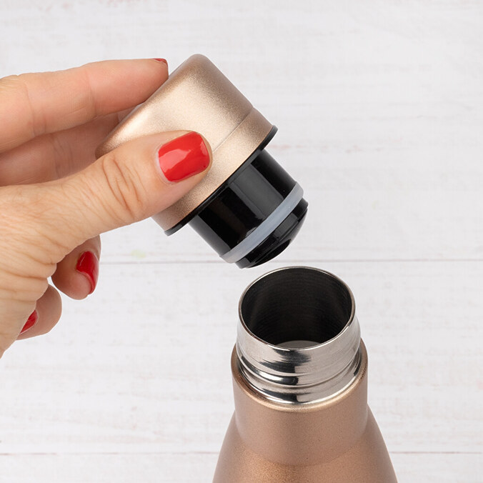 Personalised stainless steel bottle 500 ml.
