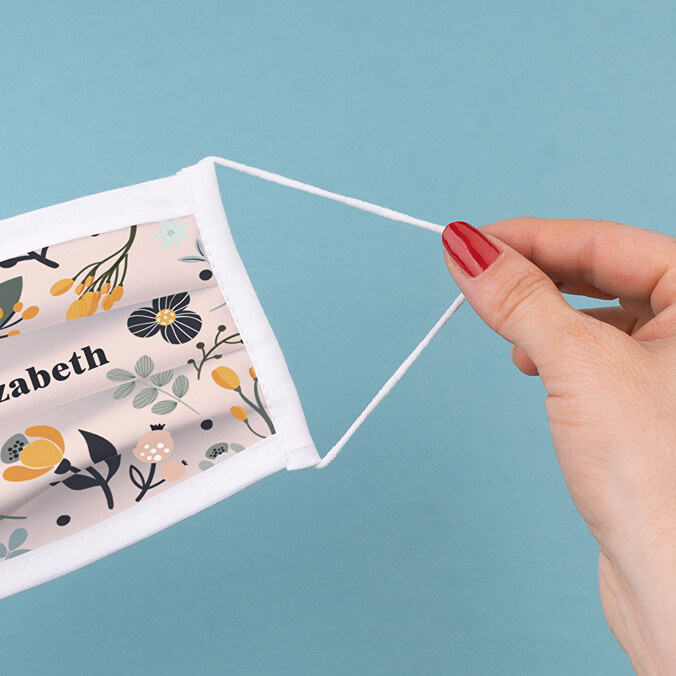 Personalised Certified Reusable Cloth Face Mask