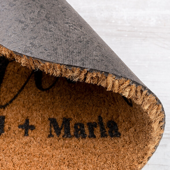 Felpudos de coco personalizados con formas originales
