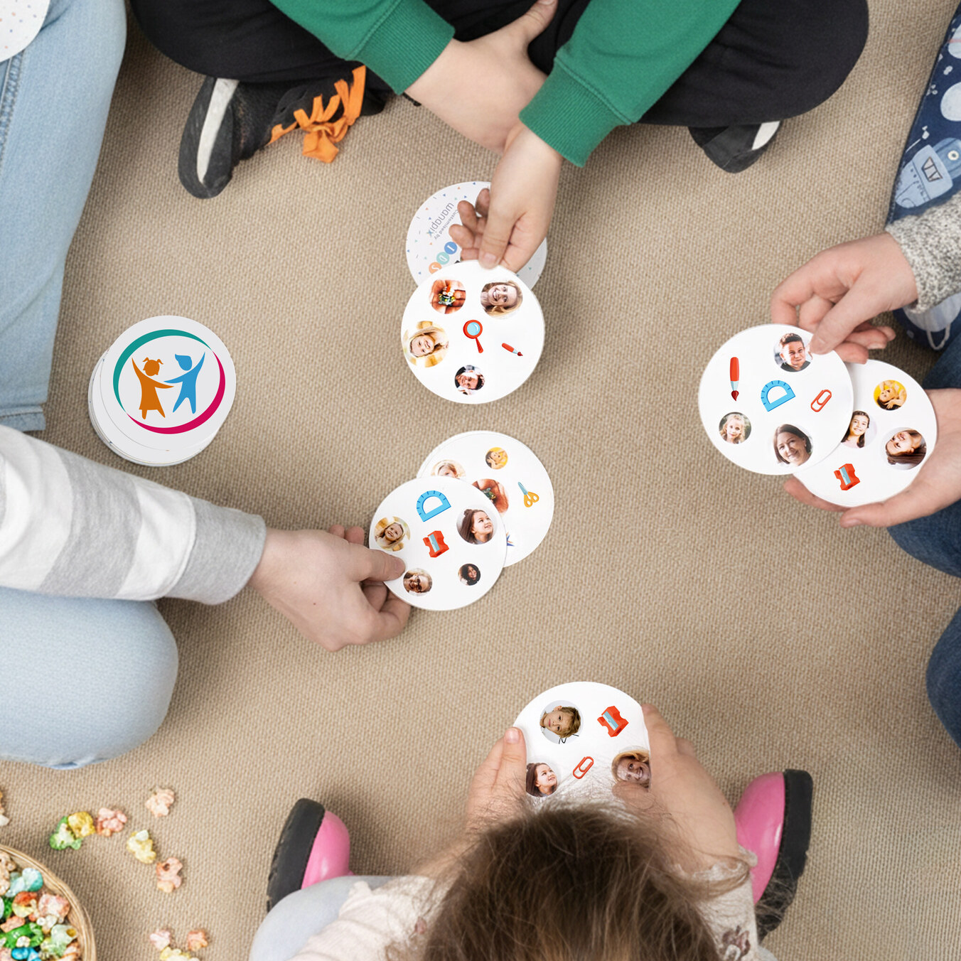 Personalizowana gra dla dzieci "Match Bubbles"