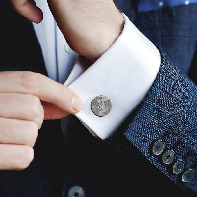 Personalised cufflinks