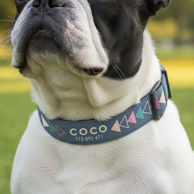 Personalised dog collar