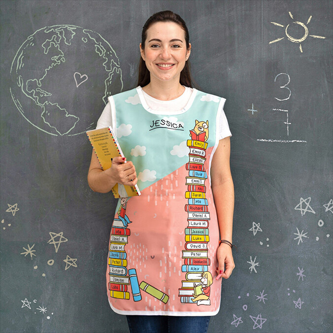 Personalizowany fartuch-podomka wychowawcy