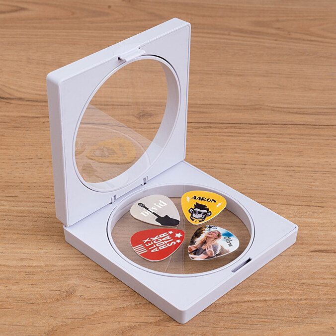 Púas de guitarra personalizadas (pack 4)