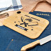 Schneidebrett Küchenbrett aus Holz mit Foto bedrucken Schneidebrett Küchenbrett aus Holz mit Foto bedrucken