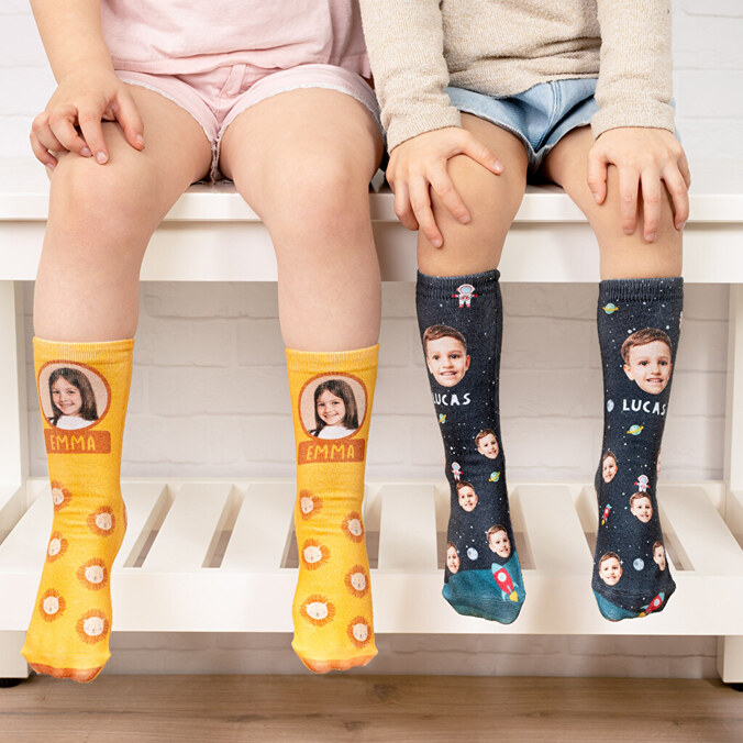 Calcetines infantiles personalizados