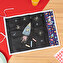 Personalised fabric chalkboard mat Personalised fabric chalkboard mat