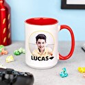 Caneca cerâmica personalizada XL