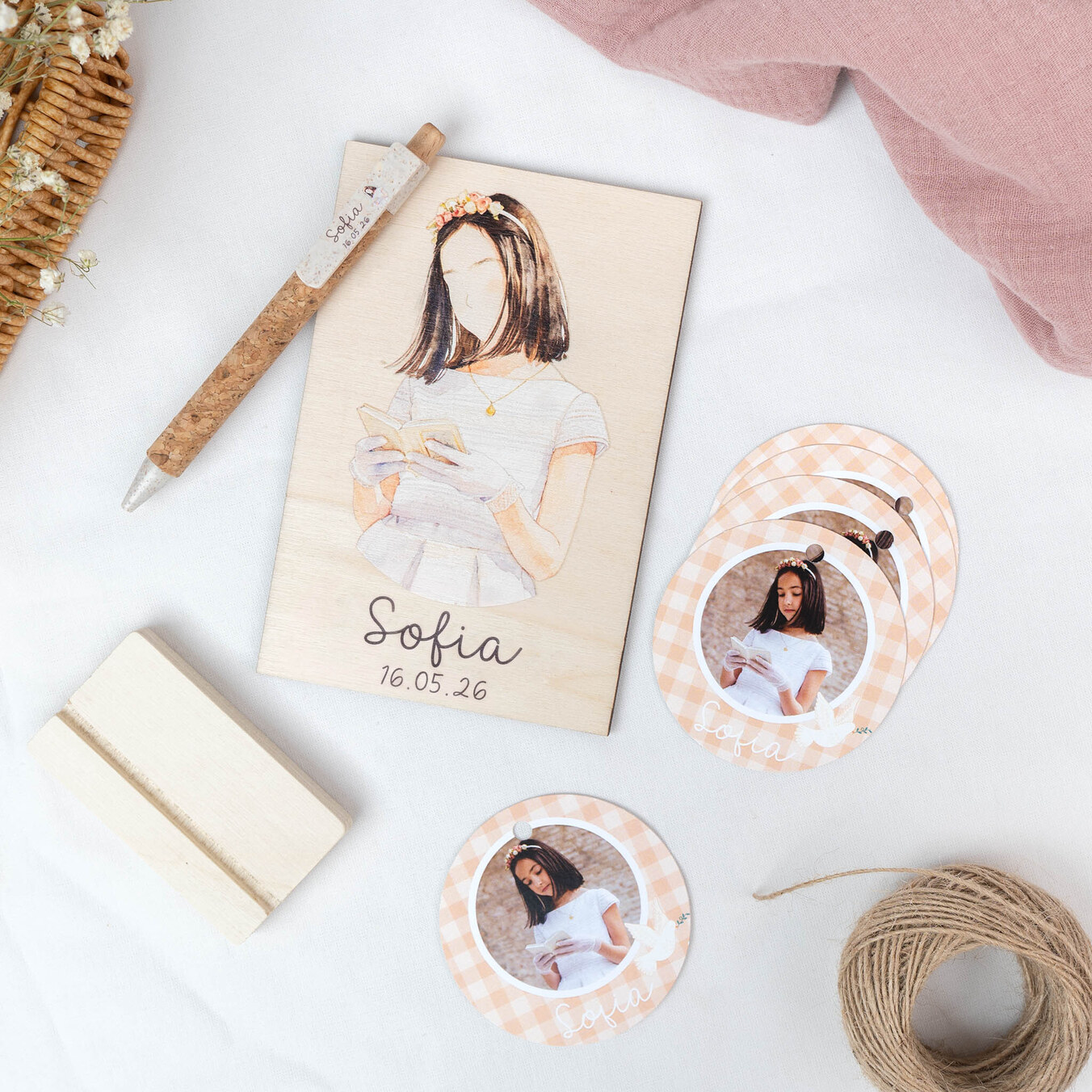 Etiquetas colgantes personalizadas