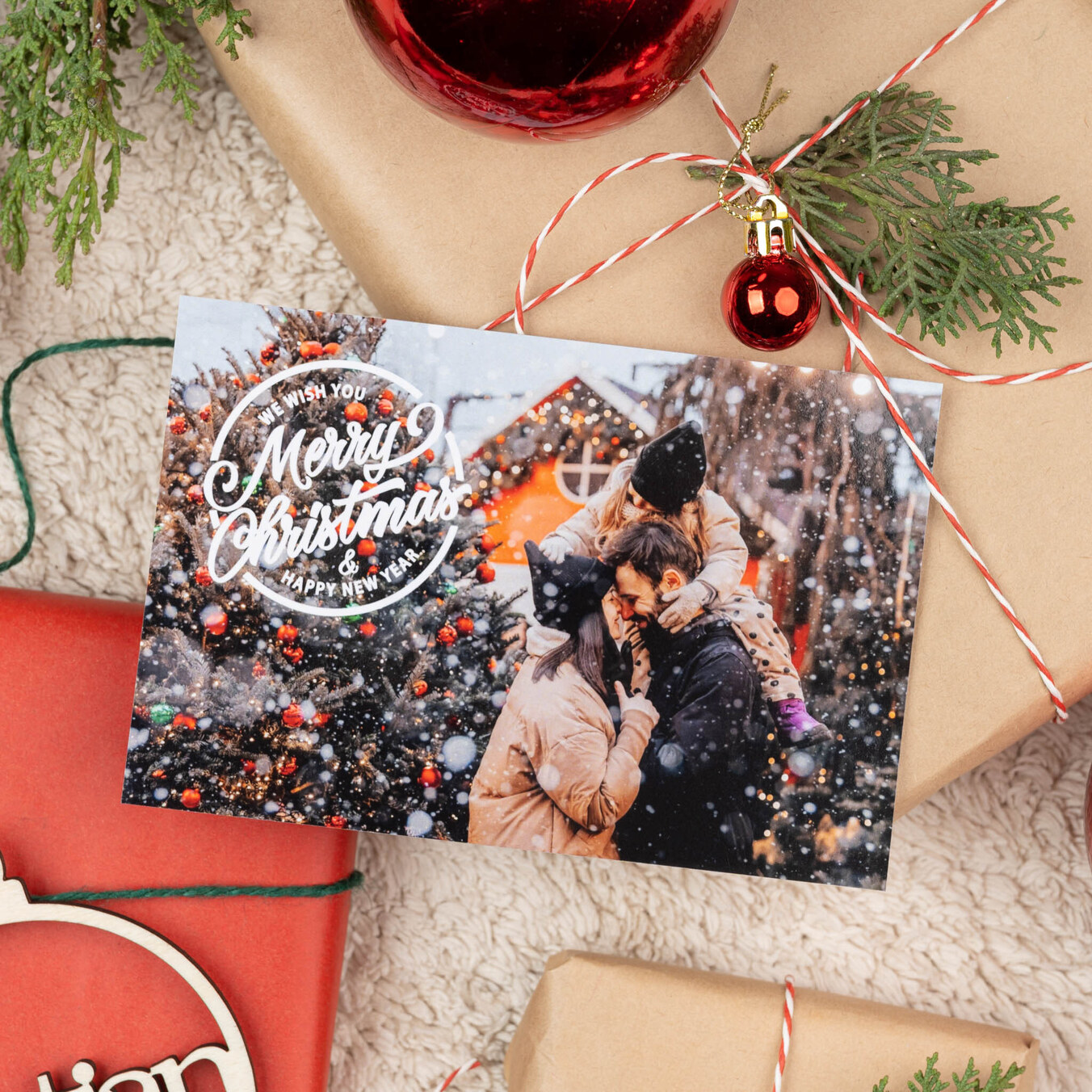 Personalised postcard